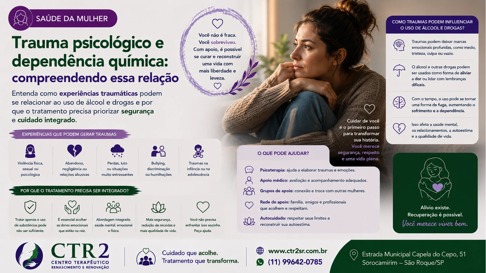 Profissional em ambiente reservado, representando escuta segura e acolhimento psicológico